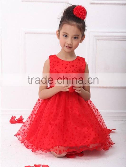 2017 Hottest Red Flower Girl wedding headdress