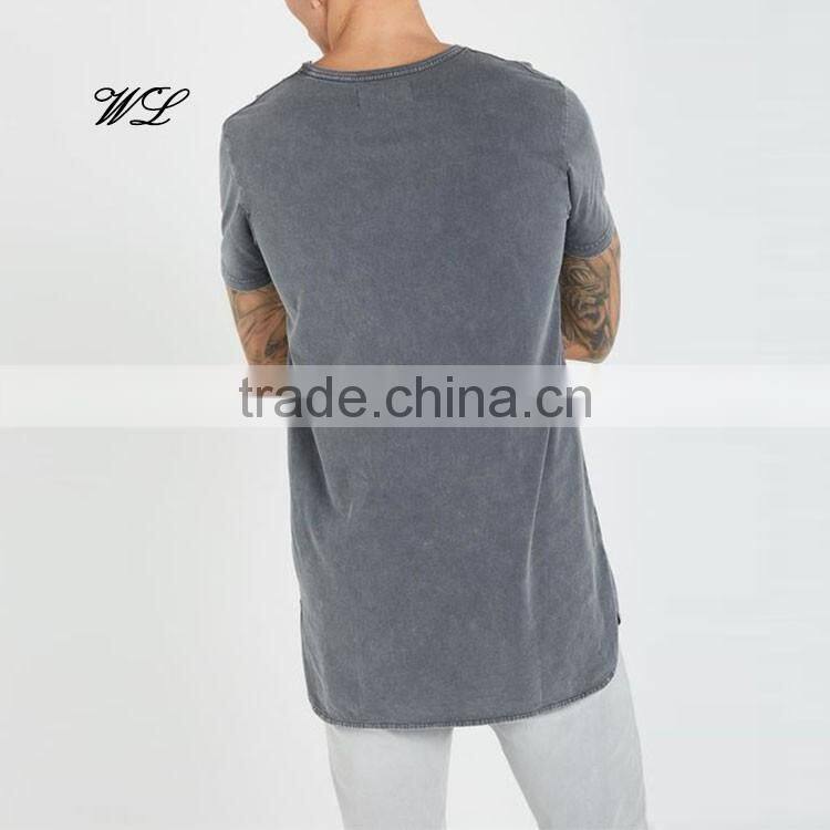 2017 Summer Man t-shirt Blank Branded Logo Cheap Apparel Cotton Stone Washed T-shirts