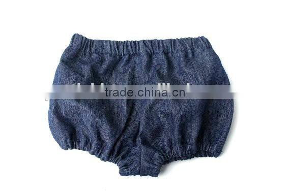Blue denim baby shorts diaper cover for kids shorts boy shorts