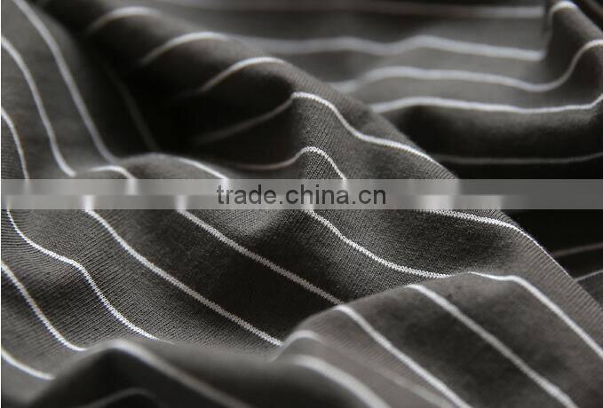 Summer is pure and fresh and stripe of cultivate one's morality short sleeve T-shirt men round collar