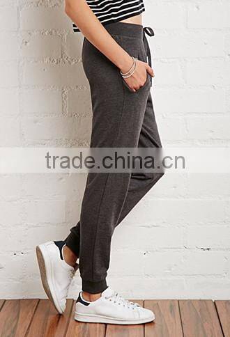 Terry draw string MAO who pants sports pants