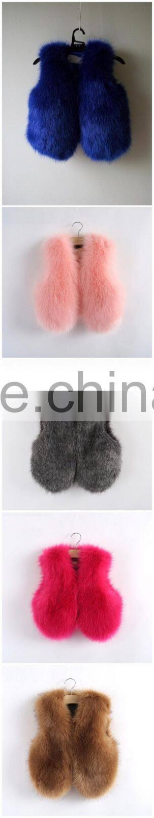 Kids Faux Fur Vest Girls Descendentes Fille Garcon Gorgeous Vertement Winter 12 Warm Couture Gilets 8 Brand Clothes