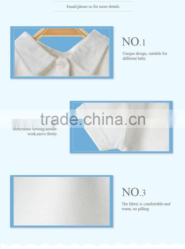 Anti-Shrink Breathable Polo Baby T Shirt