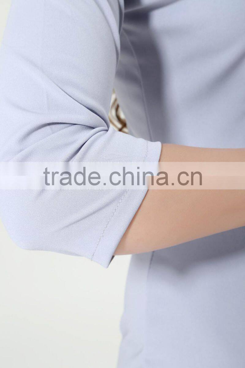 Yihao Trade Assurance New Women Casual Dress Elegant Party Vintage Polka Solid Work Clothing ladies office wear dresses dress