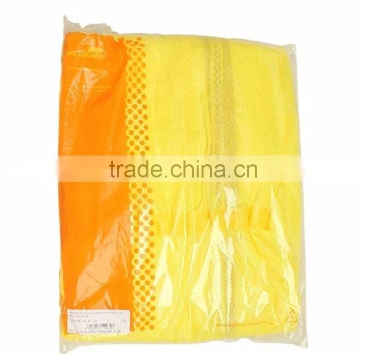 Juqian 2016 sulfuric acid alkali mercury one piece plastic chemical Safety protective clothing