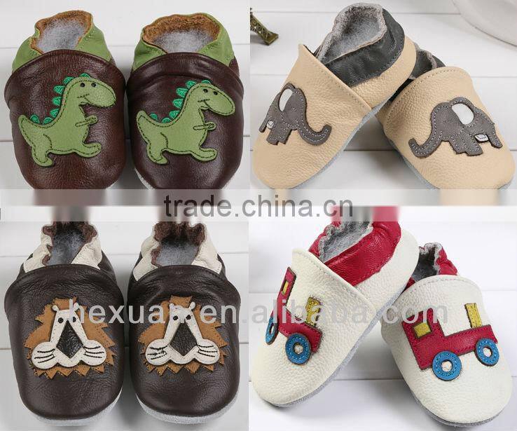 wholesale alibaba high quality wooden baby kids leather shoes