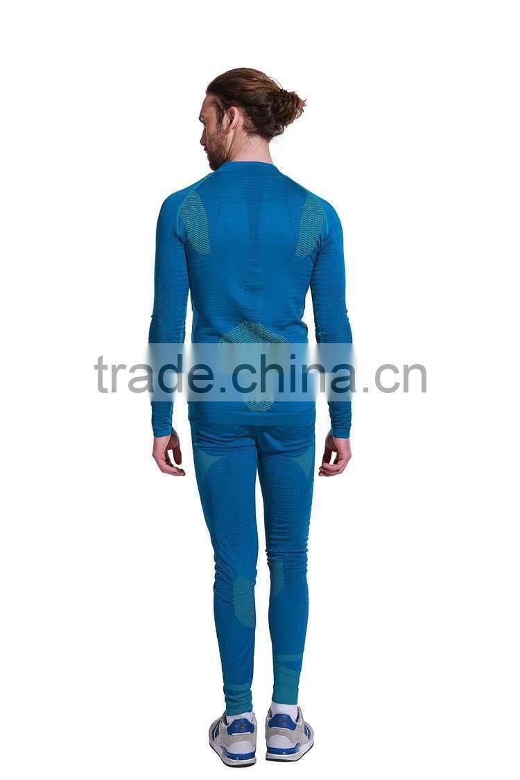 Seamless splicing fleece sweatshirts fabric fashion sweatshirt for men