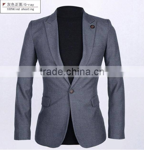 High quality & best workmanship & handsome korean suit for men