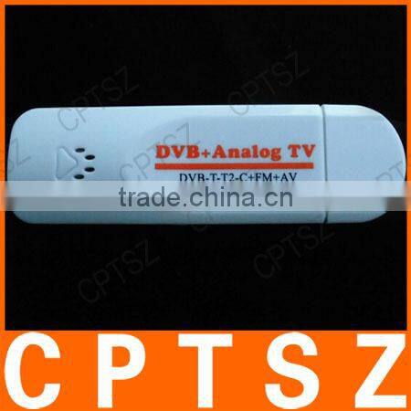 Digital DVB t2 PVR Analog USB TV stick Tuner Dongle PAL/NTSC/SECAM with antenna Remote HDTV Receiver for DVB-T2/DVB-C/FM/DVB/AV