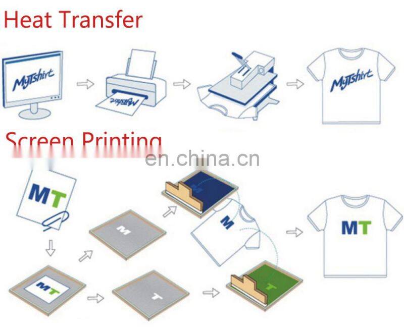 Custom printing pattern blank t shirt,Heat transfer blank t shirt