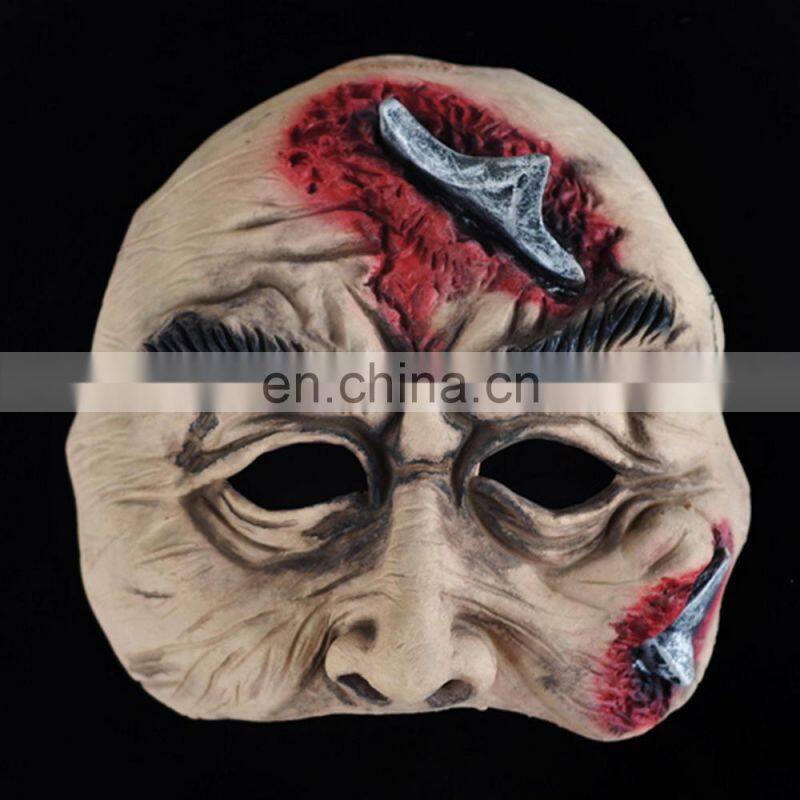 Funny halloween decoration latex scary ghost mask