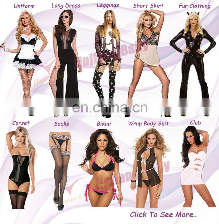 Hot selling factory supply attractive price sexy sheer teddy lingerie