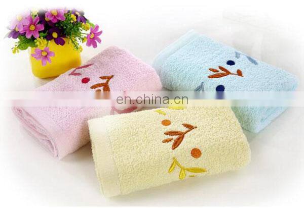 in stock cotton fabric embroidered towel on sale