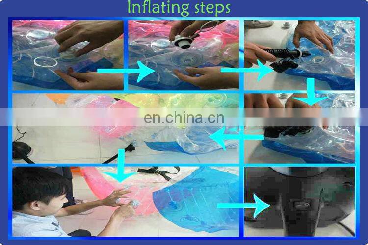 2017 Hit Funny Transparent PVC zorb ball, PVC and TPU Material kids zorb ball,inflatable hamster ball for sale