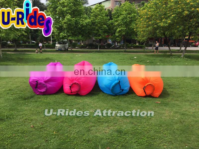 New design outdoor inflatable lazy hangout sleeping air bag, lazy bags with great price