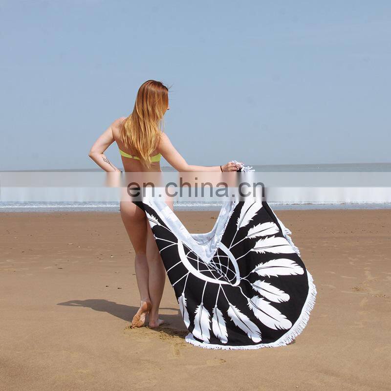 2017 New Printed Beach Towel Tablecloth