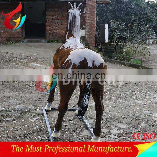 Hot Sale Horse Sculpture Fiberglass Horse Decoration