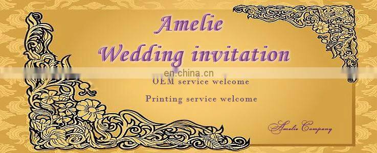 ACW2010 2014 Stock Market Paper Wedding Cards In Lahore