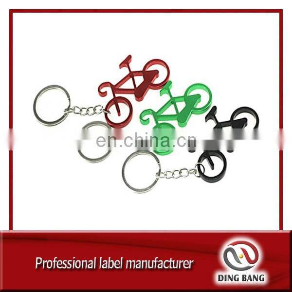 Wholesale Cheap Stock Items Keyring Type Promotion Souvenir Various Color Aluminium Oxide Mini Bike Bottle Opener