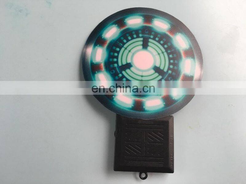 t-shirt EL panel with wireless lithium USB rechargeable inverter sound active