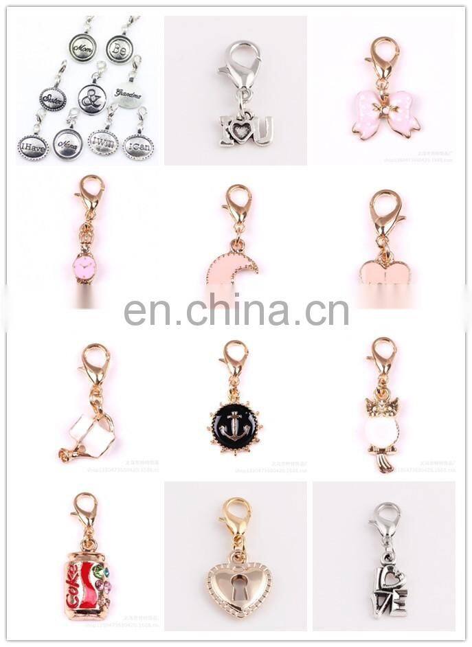 Custom metal enamel keychain with heart shape lobster clasps heart shaped metal enamel keychain for bag