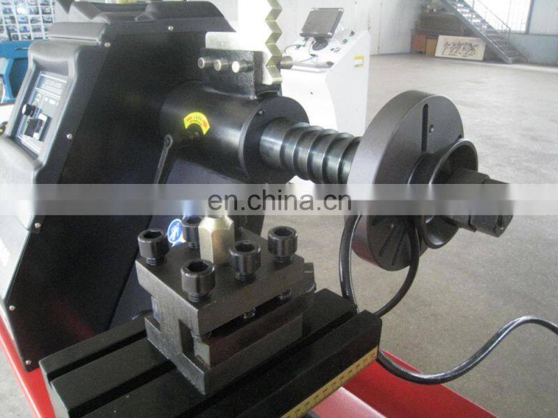 RSM585 china rim straightening machine with lathe and polishing