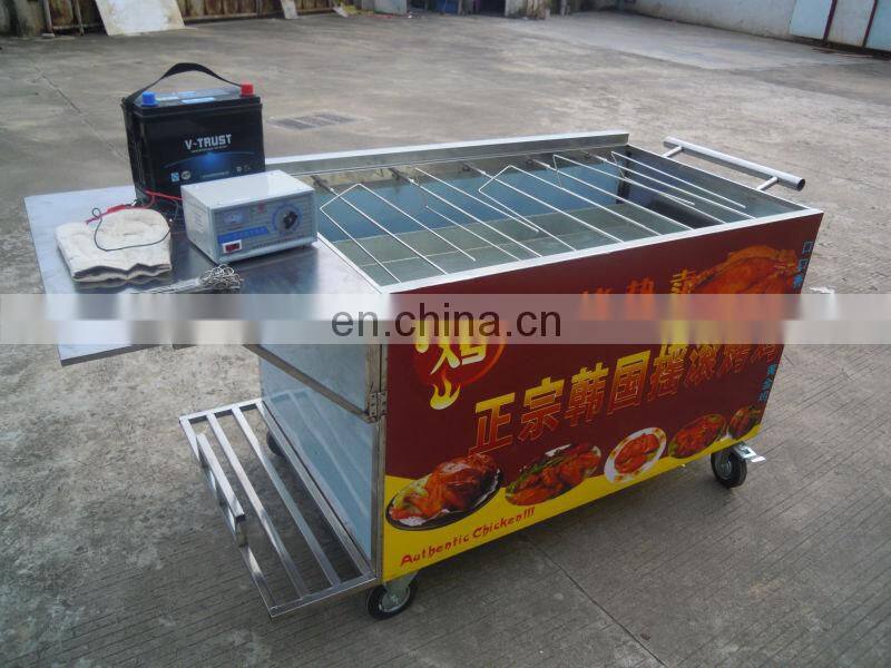 Best sell gas chicken/duck grilling equipment