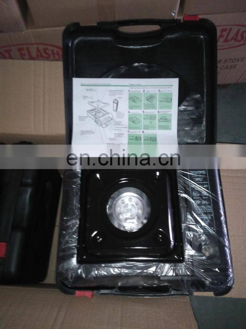 China Manufacturer Cheap Portable Camping 1 Burner Gas Stove Cooker