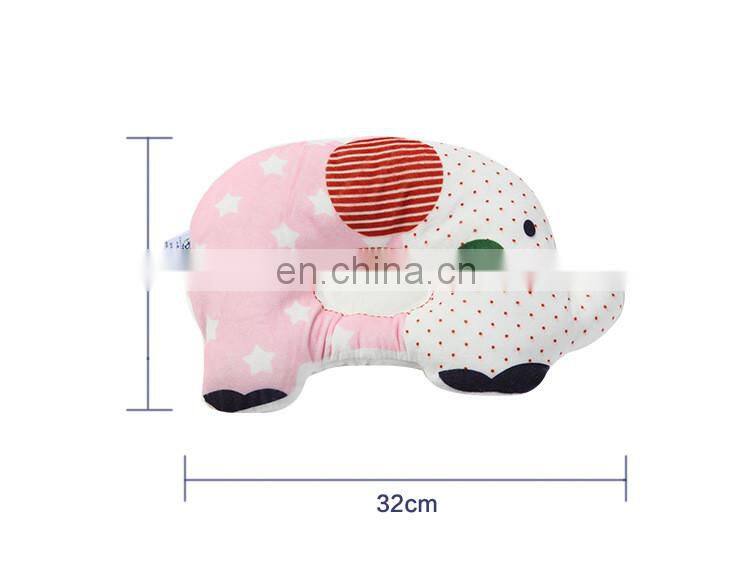 Baby pillow Amazon hot sell Comfortable cotton washed Cotton Sleeping Feather Baby Neck Pillow