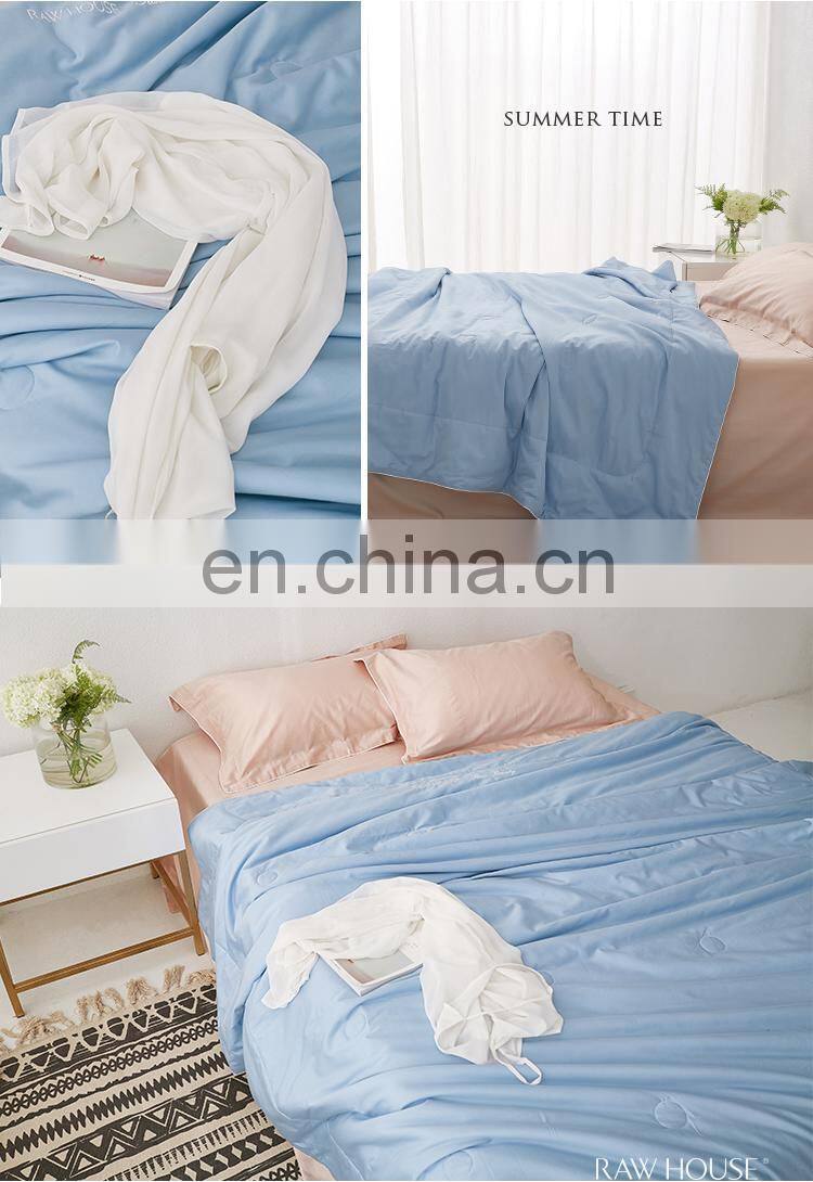 RAWHOUSE 60S SATIN cotton 100 % fabric summer quilt