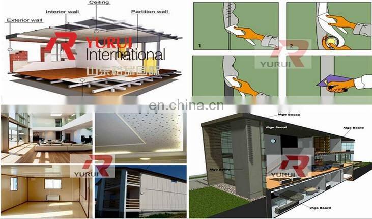 China foam glass board making machine mgo decorating board making equipment