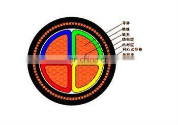 Concentric cables with communication wire for South africa