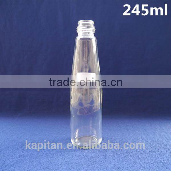 245ml Empty Glass Oyster Sauce Bottle