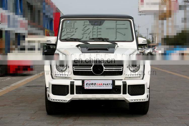 G classs w463 G63 front bumper cover fit for G63 G65 G500 G55 carbon finber bumper cover