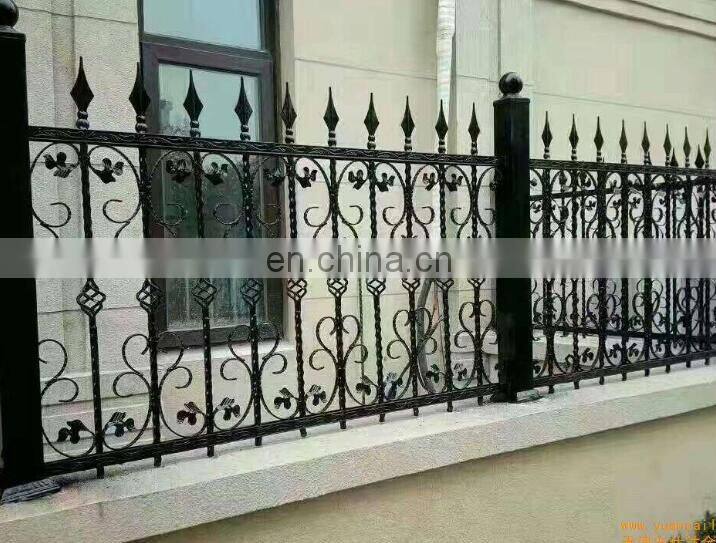 High security fence Powder Coated Round Fence Garden fence