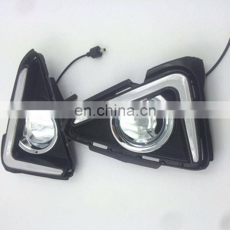 12V Waterproof Drl For Toyota Rav4 2018 Led Daytime Running Lights