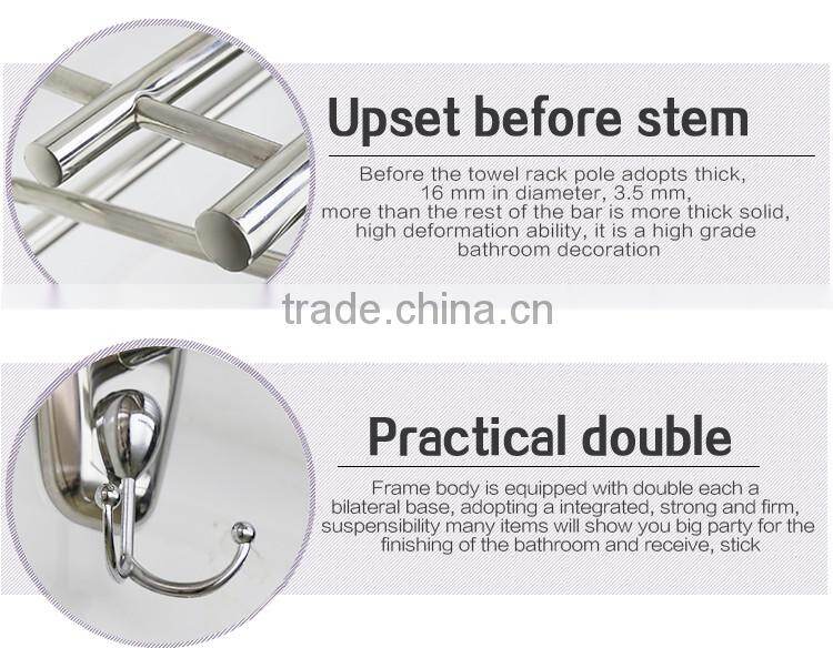 Wesda Bathroom Hardware Set metal bathroom hotel towel shelf a081