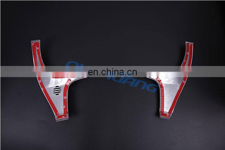 For Jaguar F-Pace f pace X761 2016 Car-styling Accessories ABS Chrome Dashboard Decorate Frame Cover Trim For LHD