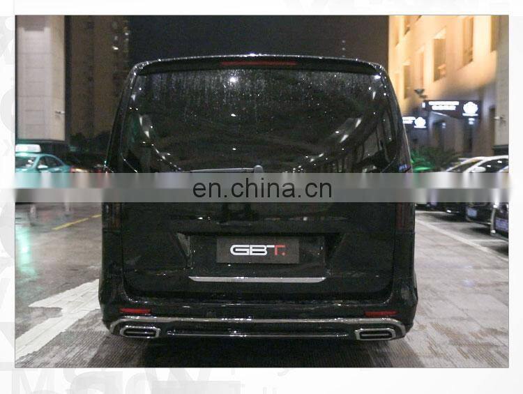 GBT drop shipping auto tuning parts body kit for vito w447 facelift for mercedes-benz vito v class body kit