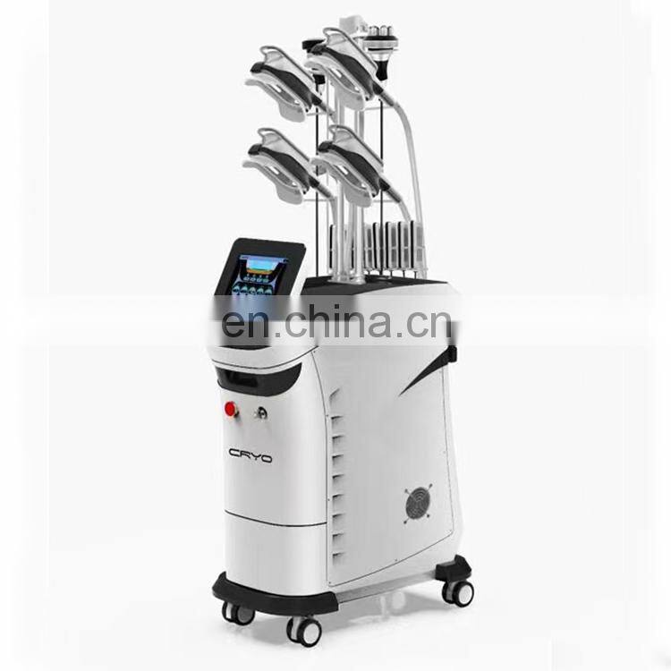 2022 Best 360 Cryolipolysis Fat Freezing Cryolipolysis With 5 Handle Body Slimming RF vacuum cavitation system cryo 360 machine