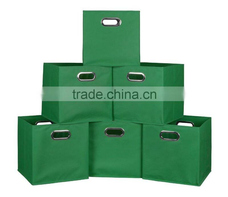 Non-woven Foldable Fabric Storage Bins storage cube basket