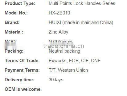 ZB010 construction aluminium accessories door and window handles