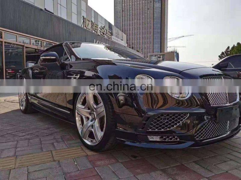 Runde Newest Front Rear Bumper Grills Fenders Sport Body Kit For Bentley 2012 Year Continental GT GTC Upgrade To 2018 Year