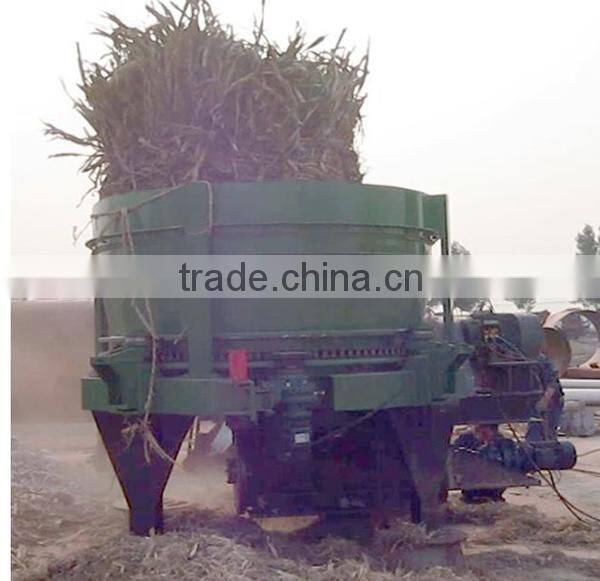 Straw bale cutter/straw bale crusher (1.8m diameter)