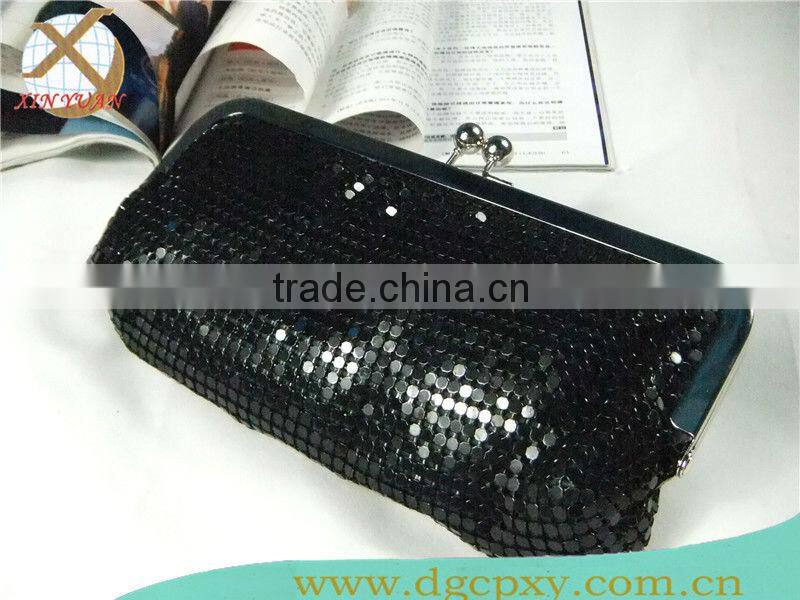 fashion PU party bag handbag in black for ladies women