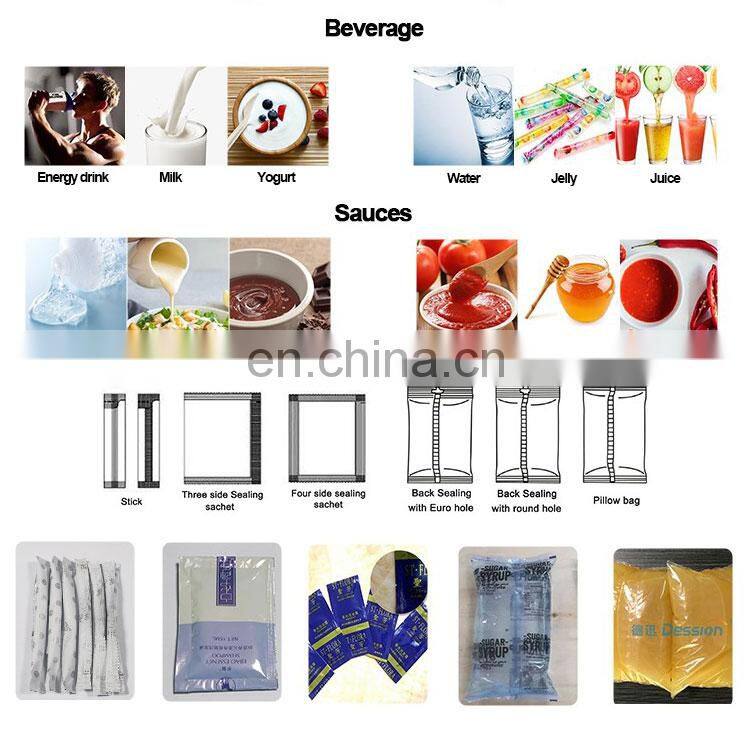 four sides seal bag shampoo / perfume sachet packing machine