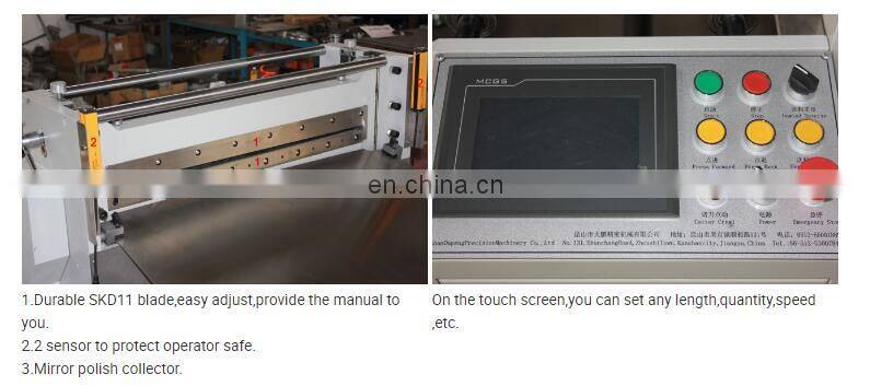 Plastic film cutting machine Automatic Roll Paper Cross Cutting Machine