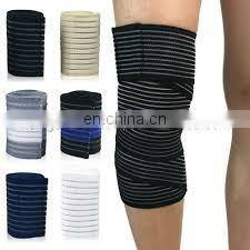 Elastic Breathable Knee Pain Relief Straps Support Wraps Gym Squat Lifting Knee Brace Compression Bandage Sleeve