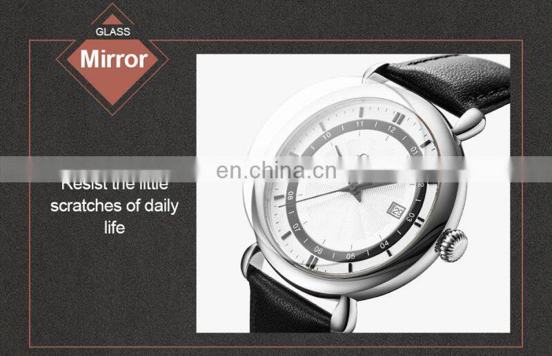 SINOBI Wrist Watch for Men 2021 S9844G Watch Sinobi Gentleman Classic Quartz Watches Motre Homme Black Handwatch