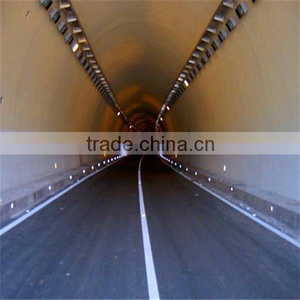 Road safety tunnel lighting road marker 12pcs LED waterproof plastic wired road stud